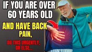 💪OVER 60 YEARS OLD GET RID OF BACK PAIN  Exercises for Lower Back Pain💡 stoicism energy [upl. by Allenaj]