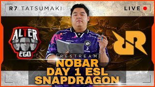 RESTREAM ESL SNAPDRAGON RRQ HOSHI VS ALTER EGO X TOP UP YA DI R7STOREID [upl. by Idnat]