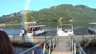 Lago Dos Bocas Restaurant Water Tour Utuado Puerto Rico [upl. by Aicile663]