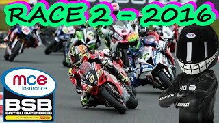 BSB 2016 ROUND 1  SILVERSTONE 100416 FULL RACE in 1080p HD [upl. by Anigriv]