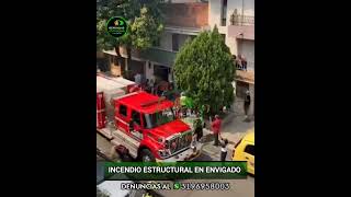 incendio estructural en envigado barrio mesa [upl. by Noivad389]