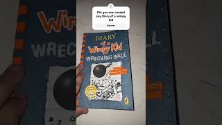 Book review of Diary of a wimpy kid Wrecking ball by Jeff Kinney bookreviewshortsdigitalsoumak19 [upl. by Llerraj]