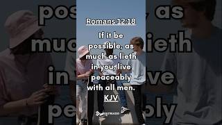 Share the Good News Bible Verse of the Day Romans 1218 KJV [upl. by Submuloc]