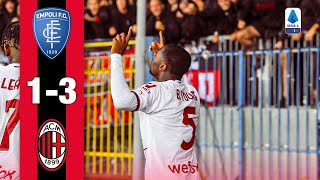 BalloTouré stoppage time delight  Empoli 13 AC Milan  Highlights Serie A [upl. by Dunning]