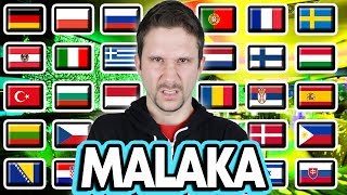 How To Say quotMALAKAquot in 30 Different Languages [upl. by Neelyk]