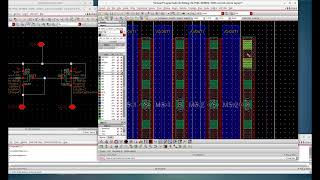 Current Mirror Layout using TSMC65nm Technology with interdigitation matching [upl. by Marika]