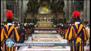 SOLEMN VESPERS FROM ST PETERS BASILICA  20130306 [upl. by See]