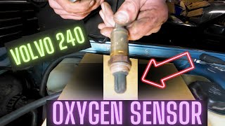 Oxygen Sensor  Volvo 240 Redblock [upl. by Jordison561]