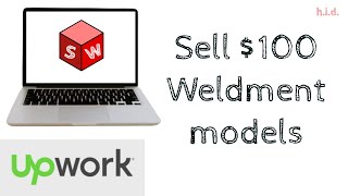 CAD designer Sells 100 Weldment Solidworks Files on Upwork [upl. by Queen666]