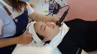 Spa Cosmetologist  8D Binaural  Unintentional ASMR  Nail and Face Treatment [upl. by Ellevart]