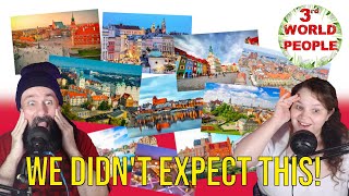 3rd WORLD PEOPLE DISCOVER 10 BEST CITIES IN POLAND  POLAND REACTION [upl. by Myrlene]