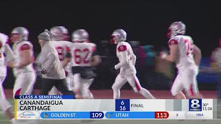 Canandaigua falls in Class A semifinal [upl. by Cirala]