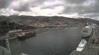 Funchal Bay Webcam Timeline [upl. by Gwen937]