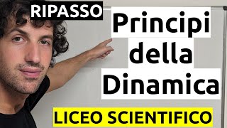 Principi della dinamica  Ripasso ed Esercizi fondamentali [upl. by Seyer906]