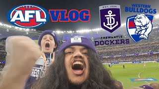 Fremantle v Western Bulldogs  AFL Vlog  Round 7 2024 [upl. by Sinclare]