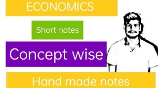 Economics short notes 🖋️money 💰ssc cgl uppolice revisionmotivation exams Oeconomics gk [upl. by Ntsyrk]