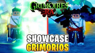 INCRÍVEIS SHOWCASE de TODOS os GRIMÓRIOS do GRIMOIRES ERA  Roblox  GG Games [upl. by Devinna]