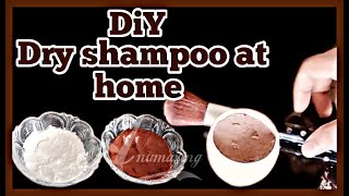 DiY Dry Shampoo how to make dry shampoo how to use dry shampoo homemade dry shampoo oilyhair [upl. by Marucci]