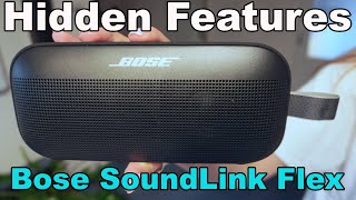 Bose SoundLink Flex Hidden Features You DIDNT Know Existed [upl. by Aeki]