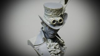 Sculpting Michael Jackson in Steampunk costume [upl. by Pellegrini866]