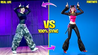 FORTNITE DANCES IN REAL LIFE Rebellious To The Beat Classy Heartbreak Shuffle [upl. by Cosmo]