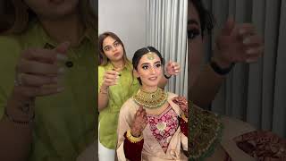 Miliye humari pyaari c bride Kirtika se❤️youtube youtubeshorts sakshigupta [upl. by Eilsek270]