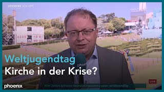 Jürgen Erbacher zum Auftakt des Weltjugendtags der Katholischen Kirche am 030823 [upl. by Nurse356]