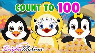 Counting numbers from 1 to 100 song for kids by Leigha Marina [upl. by Zenia]