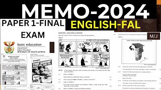 2024 MEMO P1 ENGLISH FAL P1 GRADE 12 FINAL EXAMS MAYJUNE THUNDEREDUC [upl. by Ynahpit]