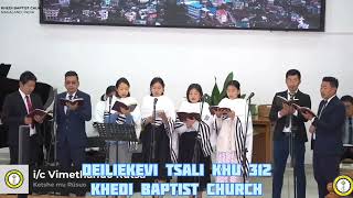 Jisu Sharon Nyiepou  Dieliekevi Tsali khu 312  Khedi Baptist Church Kohima [upl. by Gilba]