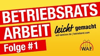 Einführung  Was bringt Dir dieser Podcast als Betriebsrat  BetriebsratsArbeit Podcast [upl. by Granniah]