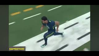 40 Yard Dash Breakdown  Myles Garrett [upl. by Nevuer]