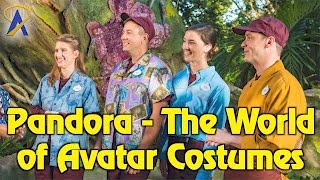 Cast Member Costumes for Pandora  The World of Avatar [upl. by Kellia]