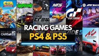 Top 55 Best CAR RACING Games on PS4 amp PS5  2024 [upl. by Atinna626]