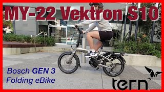 TERN Vektron S10 Performance MY22 [upl. by Htebilil185]