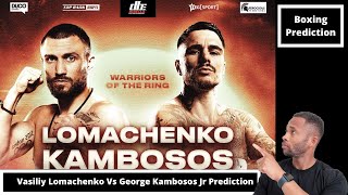 Vasiliy Lomachenko Vs George Kambosos Jr Prediction Who Wins [upl. by Aij]