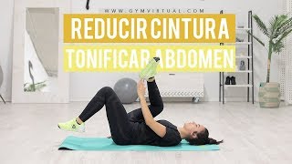 Ejercicios para reducir cintura y tonificar abdomen  GymVirtual [upl. by Batchelor434]