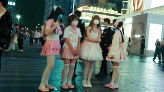 Walking on Beijing Road Pedestrian Street in Guangzhou China [upl. by Aserehtairam]