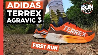 Adidas Terrex Agravic 3 First Run A walletfriendly utility trail shoe [upl. by Janis]