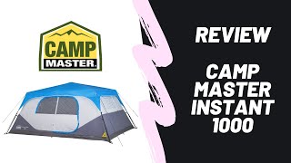 Campmaster Instant Cabin 10 Person  REVIEW [upl. by Seluj]