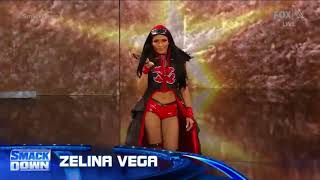 Zelina Vega Entrance  Smackdown September 24 2021 [upl. by Ahsital]