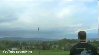 Horror as remote control helicopter stunt pilot 19 partially decapitates himself with his aircraft [upl. by Osber]