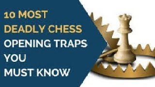 Top 10 Chess Opening traps Ranked 15 [upl. by Rosene]