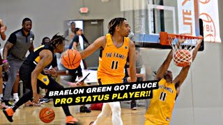 Braelon Green Is PRO Material EYBL Session 2 Highlights [upl. by Etnahsa]