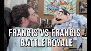 Francis Discovers The Francis Puppet  Battle Royale [upl. by Trebmer]