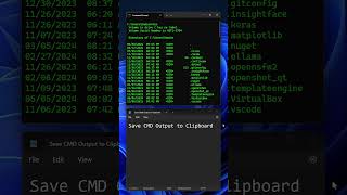 Save CMD Output to Clipboard Quick and Easy CMD Trick [upl. by Sanchez]