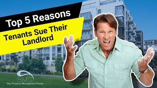 Top 5 Reasons Tenants Sue Their Landlord [upl. by Hammond643]