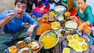 NEPALI STREET FOOD in CRAZY Kathmandu 100 Year Old Newari Street Food  MOMO Heaven [upl. by Dduj160]