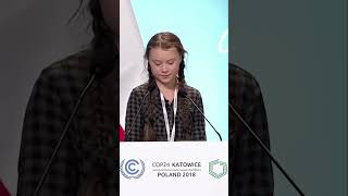 Greta Thunberg The Power of the People and the Inevitable Change COP24 [upl. by Hanikas]