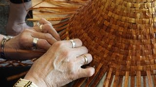 Story of Cedar Cedar Hat Weaving amp Bark Pulling Cowichan Coast Salish [upl. by Adrea]